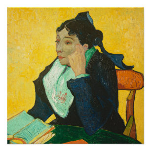 Pôster Van Gogh - Madame Joseph-Michel Ginoux,