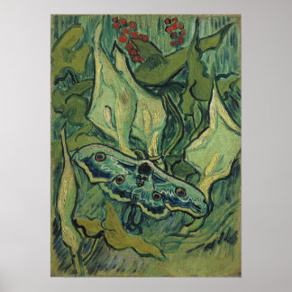 Poster Van Gogh - Mariposa Imperador