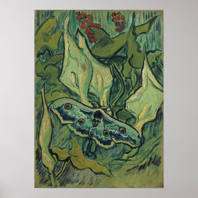 Poster Van Gogh - Mariposa Imperador (Frente)