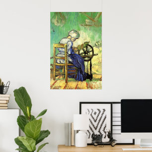 Pôster Van Gogh, O Espinheiro, Impressionismo Vintage Art