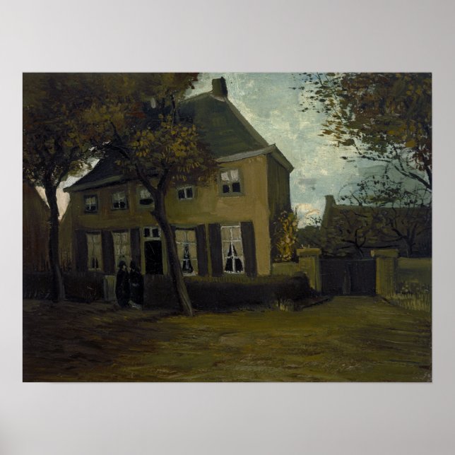 Poster Van Gogh - O Nuenen Vicarage (Frente)