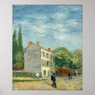 Poster Van Gogh - O Restaurante Rispal Em Asnieres
