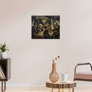 Poster Van Gogh - Os Comedores de Batata