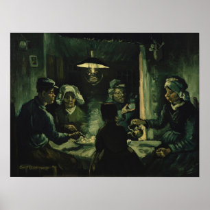 Poster Van Gogh - Os Comedores De Batata