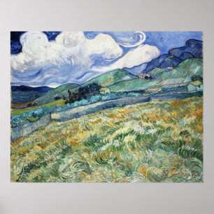 Poster Van Gogh - Paisagem De Santo-Remy