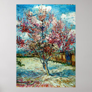 Pôster Van Gogh - Pessegueiros Rosa