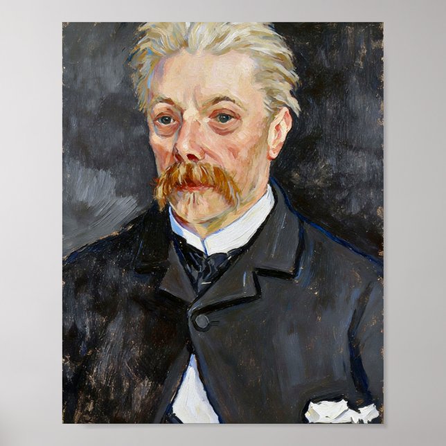 Poster Van Gogh Portrait of Man with Mustache (Frente)