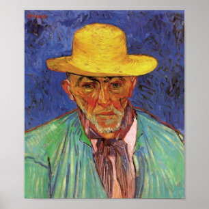 Pôster Van Gogh - retrato da paciência Escalier