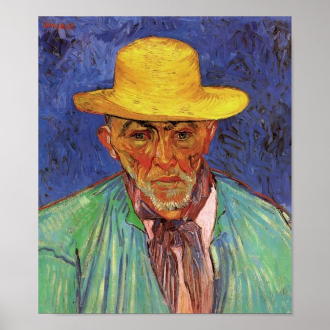 Pôster Van Gogh - Retrato da Paciência Escalier (Frente)