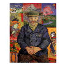Van Gogh, Retrato de Père Tanguy, Arte Antigo
