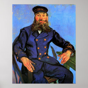 Pôster Van Gogh, Retrato do Carteiro Joseph Roulin