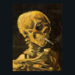 Poster Van Gogh Skull com Cigarro De Queima<br><div class="desc">Van Gogh Skull com Cigarro De Queima</div>