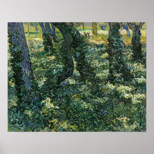 Poster Van Gogh - Sub-bosque (Frente)