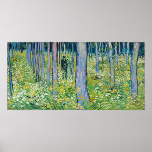 Poster Van Gogh - Sub-crescimento Com Dois Números