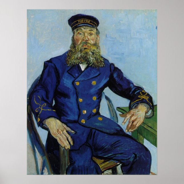 Pôster VAN GOGH - The Postman Joseph Roulin (Frente)