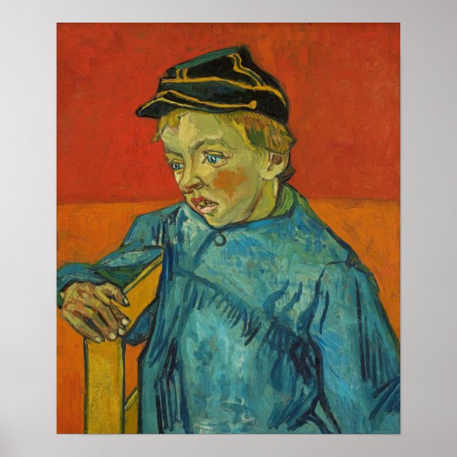 Poster Van Gogh - The Schoolboy (Camille Roulin) 1888 (Frente)