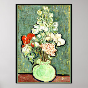 Poster Van Gogh - Vase das Flores, 1890