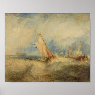 Poster Van Tromp, indo agradar seus Mestrados 1844