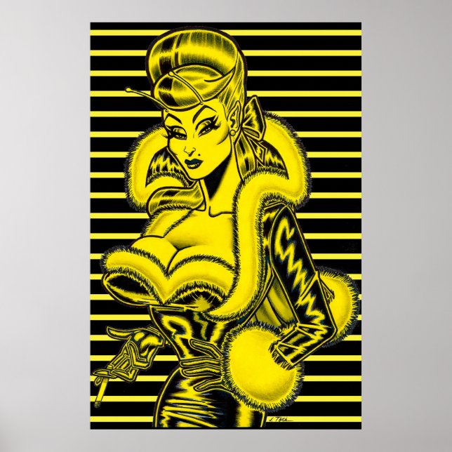Poster Vana DeVinyl™/Boudoir  (Frente)