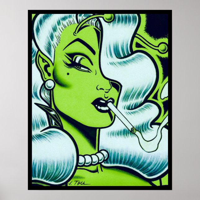 Poster Vana DeVinyl™/Close-up (Frente)