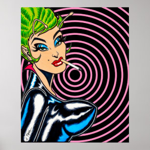 Poster Vana DeVinyl™/Cosmic Swirl