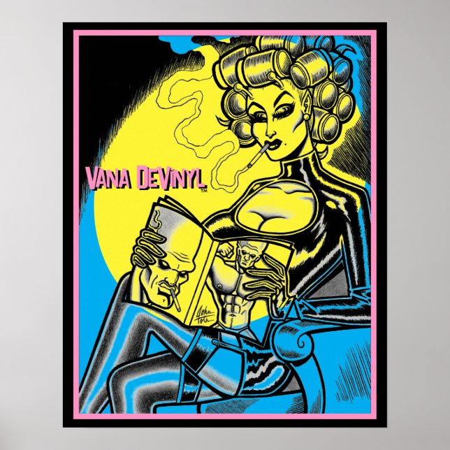 Poster Vana DeVinyl™/Rolos (Frente)