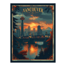 Vancouver, Viagens vintage do Canadá