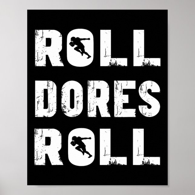 Poster Vanderbilt Futebol Roll Dores Roll  (Frente)