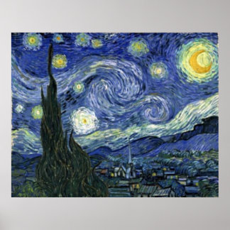 Pôster VanGogh Starry Night