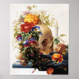 Poster Vanitas - o crânio
