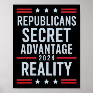 Poster Vantagem Secreta dos Republicanos Realidade 2025