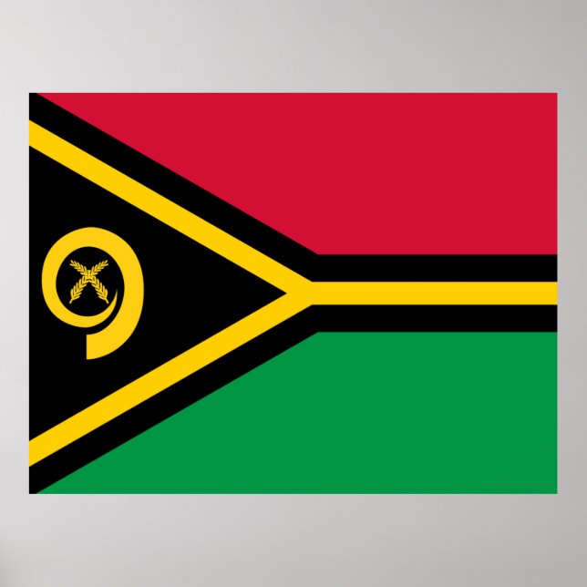 Poster Vanuatu Flag (Frente)