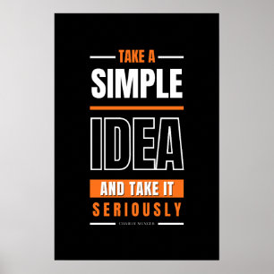 Poster Variação de Cotação Charlie Munger