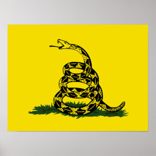 Poster Variante de sinalizador de Gadsden