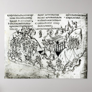 Poster Várias cenas que ilustram um salmo 2