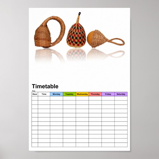 Pôster Várias corridas/Calendário (Frente)