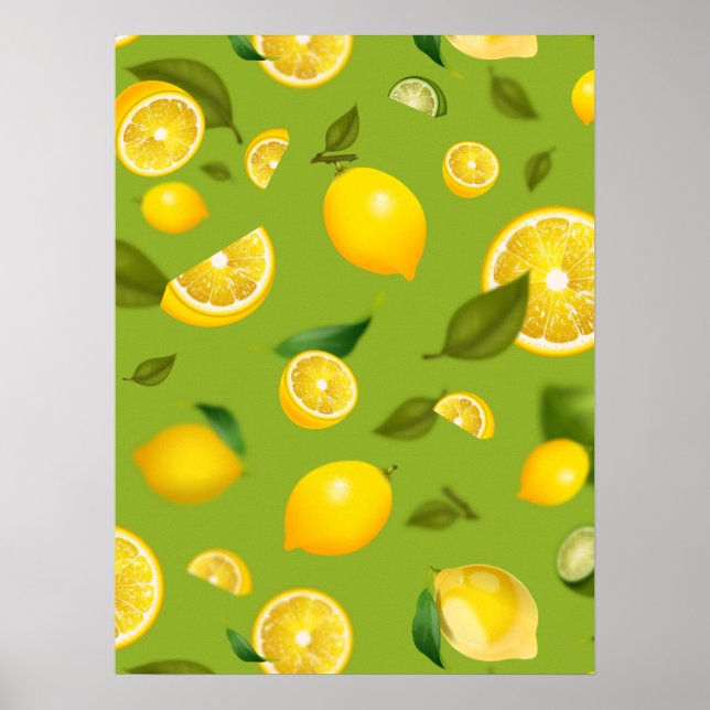 Poster Variedade de Limão 8 (Frente)