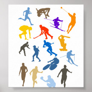 Poster Vários Esportes