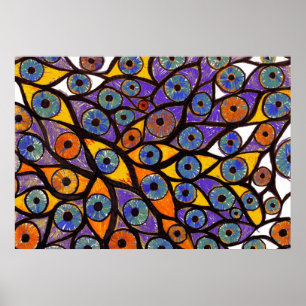 Pôster Vários Olhos