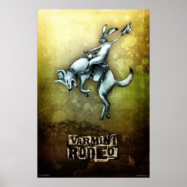 Poster Varmint Rodeo (Frente)