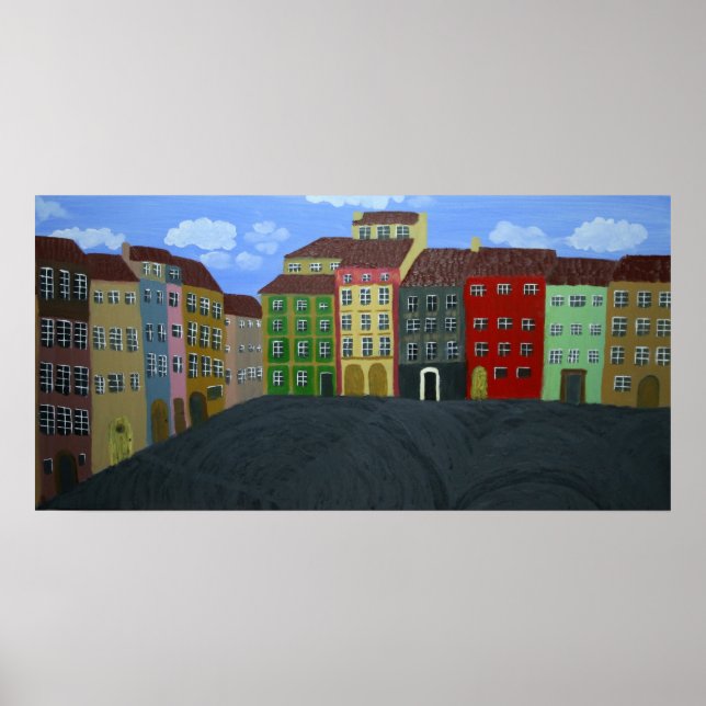 Pôster Varsóvia, Polônia (Frente)