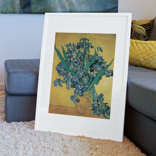 Pôster Vase com irlandeses por Vincent van Gogh, Vintage  (Criador carregado)