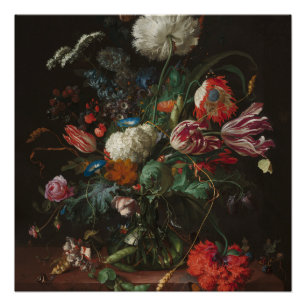 Pôster Vase das Flores - Jan Davidsz de Heem