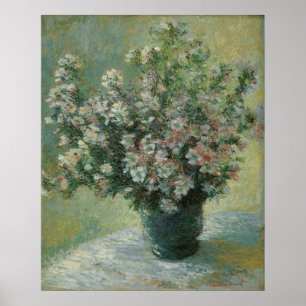 Pôster Vase das Flores por Claude Monet