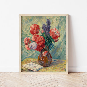 Poster Vase de Fleurs   Maximilien Luce