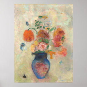 Poster Vase Grande com Flores - Odilon Redon Fine Art