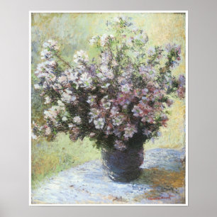 Pôster Vase of Flowers, 1880, Claude Monet