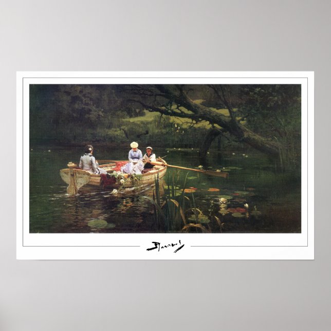 Poster Vasily Polenov Cartaz de Arte Zedign #146 (Frente)