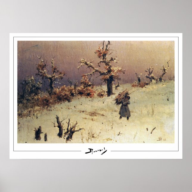 Poster Vasily Polenov Cartaz de Arte Zedign #151 (Frente)