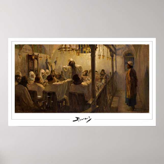 Poster Vasily Polenov Cartaz de Arte Zedign #189 (Frente)